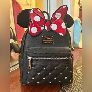 Disney Parks Minnie Mouse Loungefly Backpack
